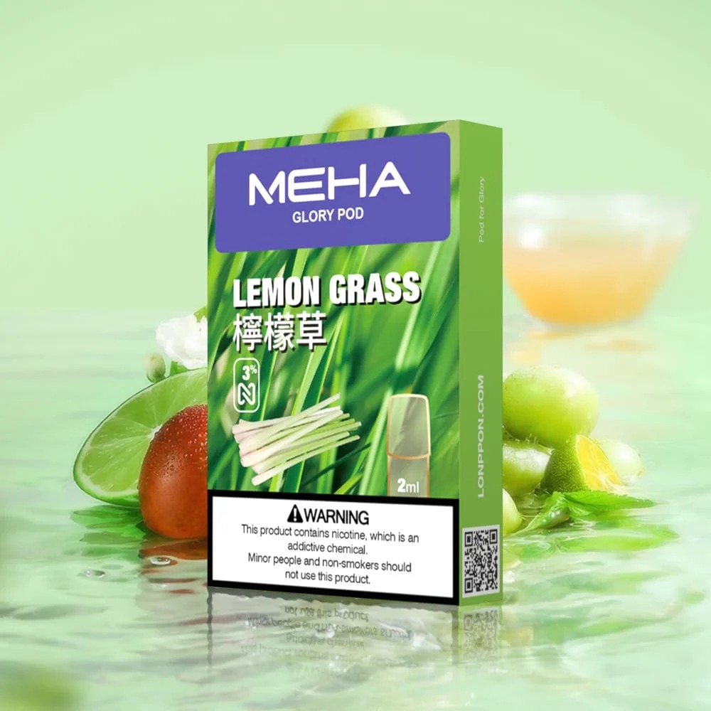 MEHA 一代煙彈現貨｜魅嗨霧化彈 3 顆裝｜適配 RELX 一代主機 | 檸檬草