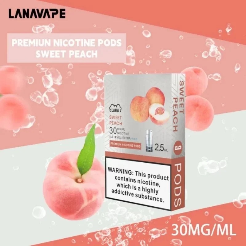LANA 一代煙彈｜2.5ml 大容量發光煙彈｜30多款口味｜台灣現貨速遞